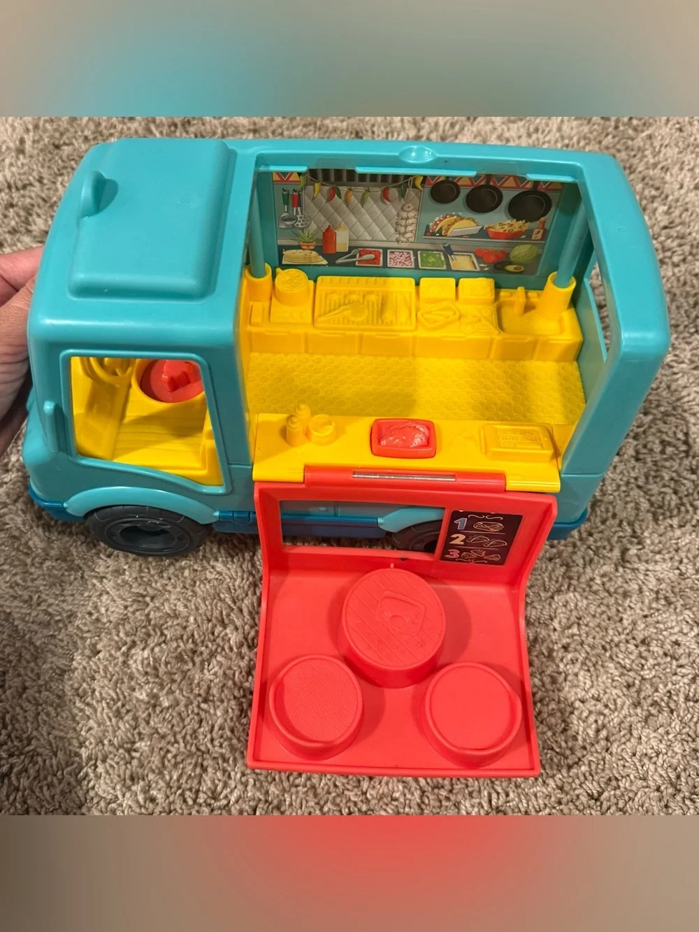 Fisher-Price Little People Serve It Up Food Taco Truck